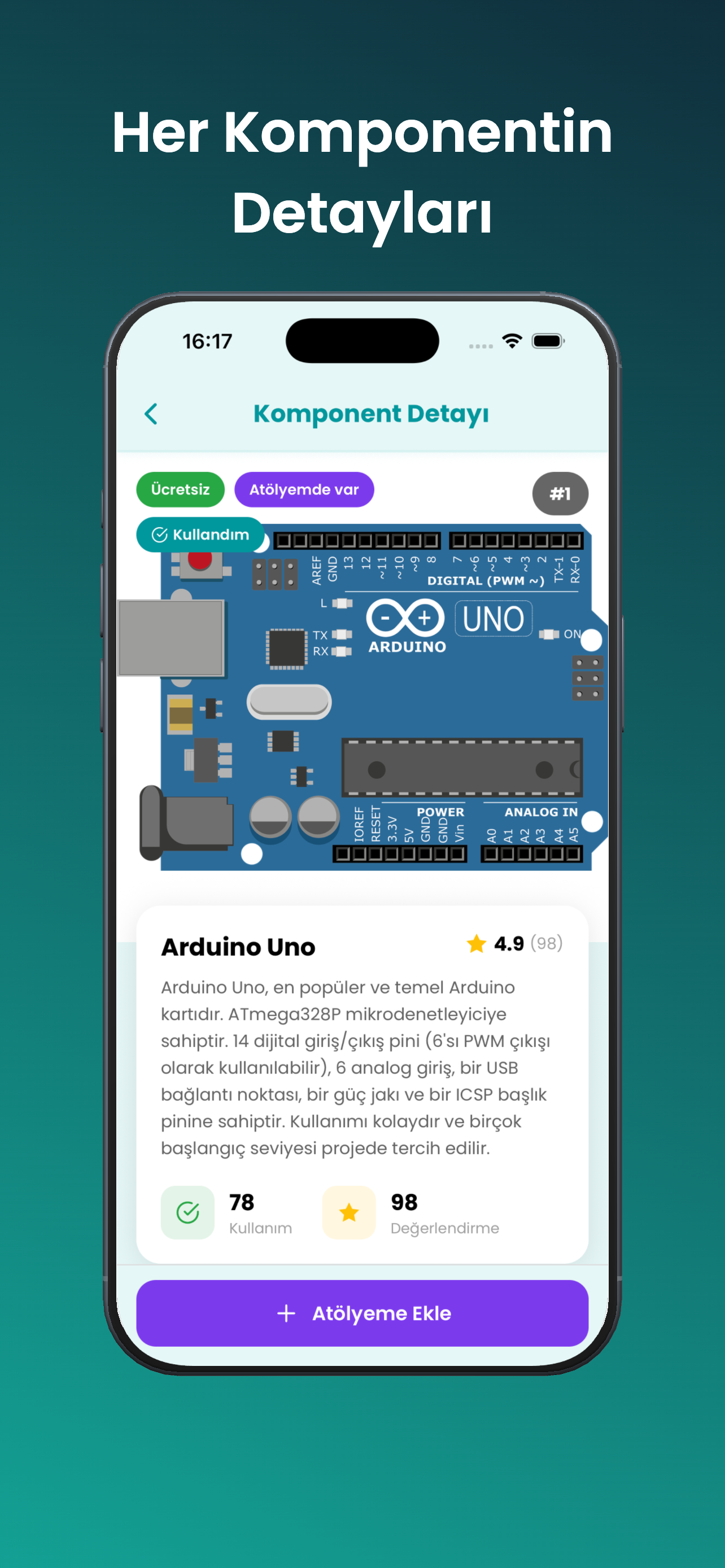 BlueGrays Arduino uygulama ekran görüntüsü 5