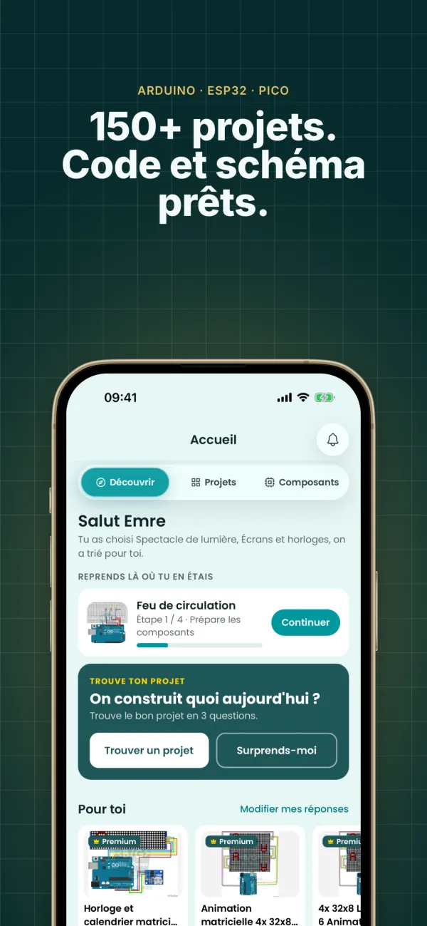 Découvrez les Projets Arduino