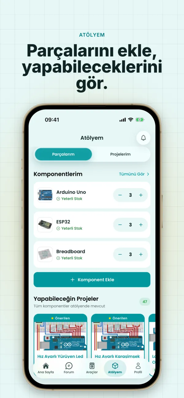 Atölye & Başarı Sistemi